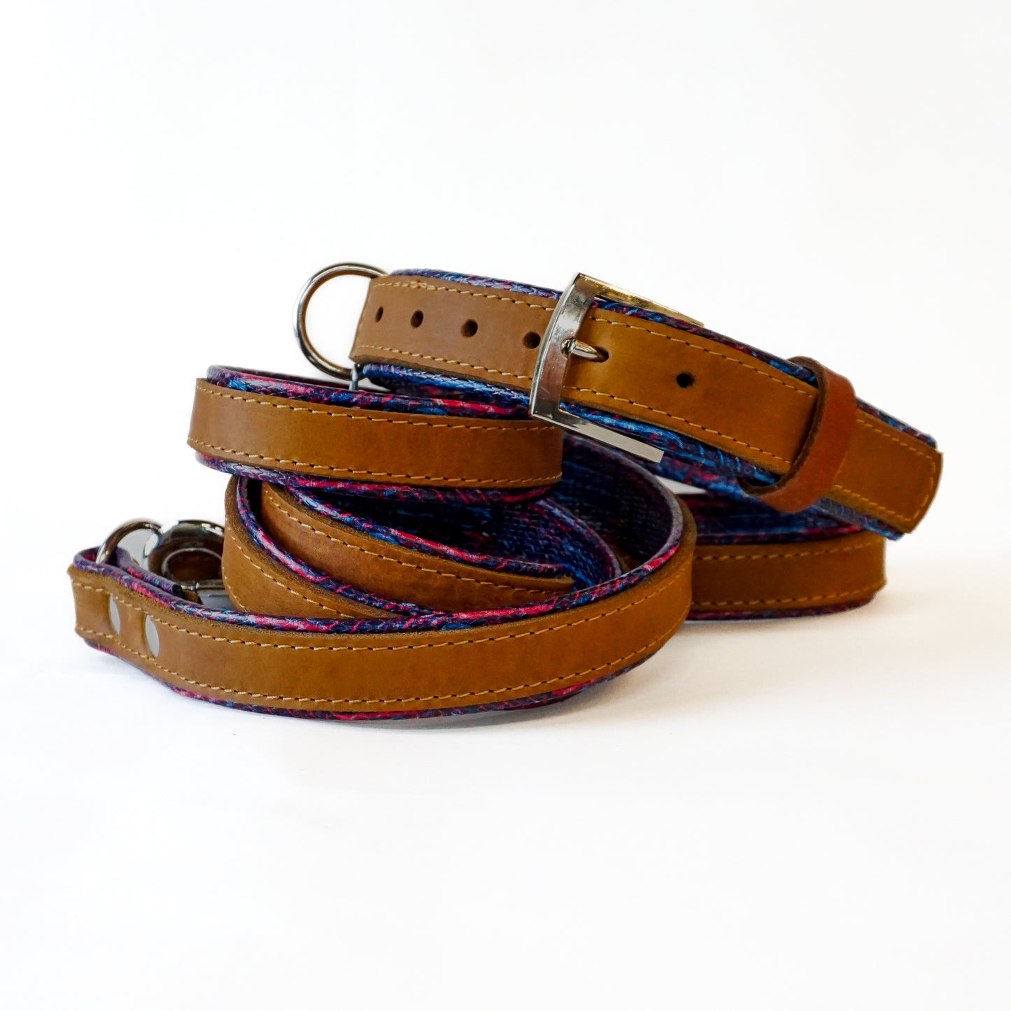 Halsband LIMITED EDITION - cognac / digital