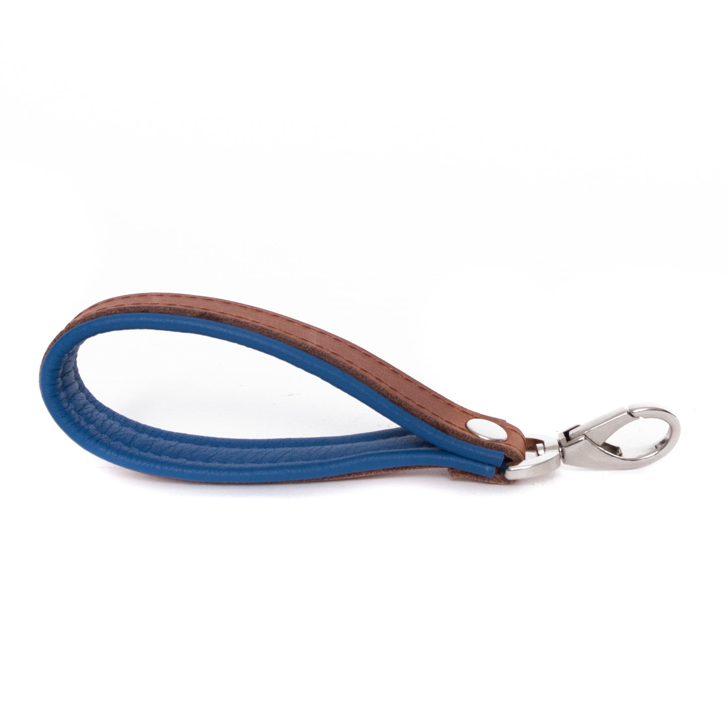 Sleutelhanger Bowie - cognac / azure