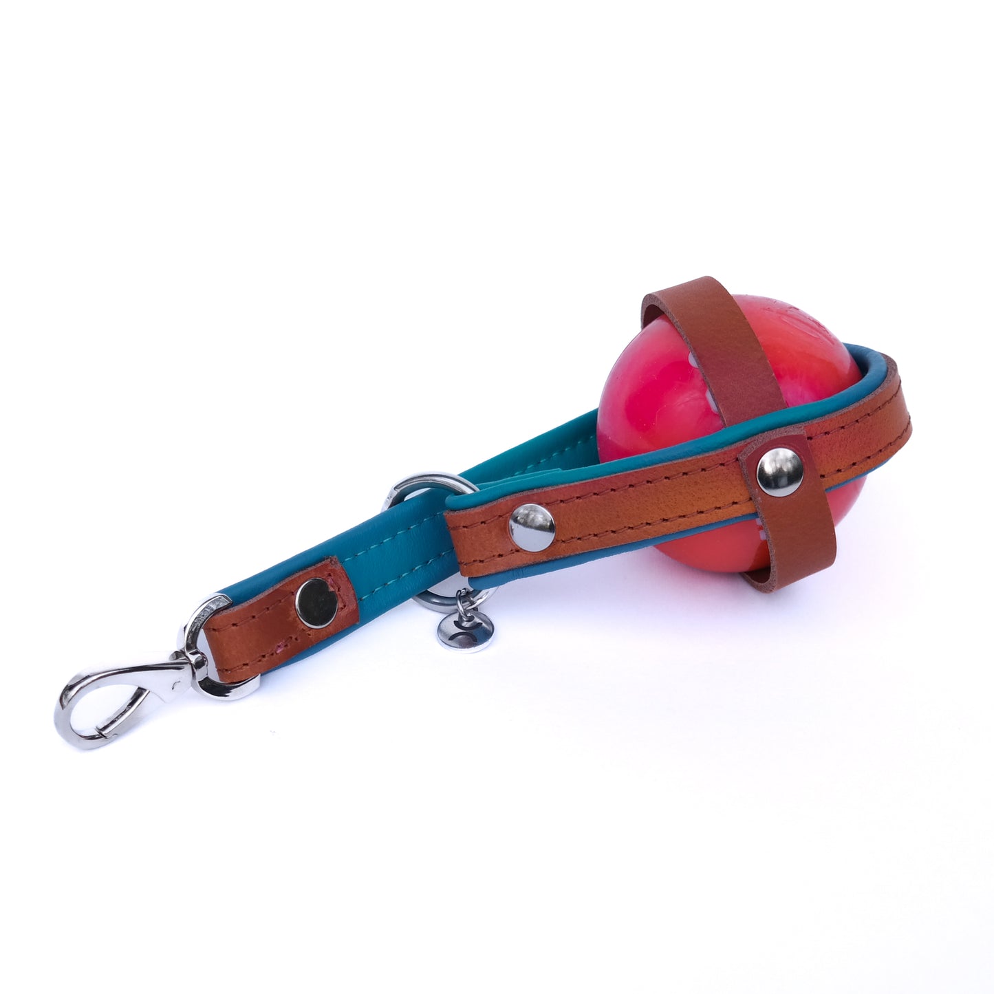 Balhouder - cognac / ocean blue