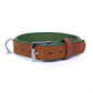 Halsband Bowie - cognac / olive