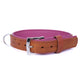 Halsband Bowie - cognac / bubblegum