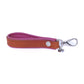 Sleutelhanger Bowie - cognac / bubblegum