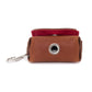Zakjes houder - cognac / cherry