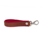 Sleutelhanger Bowie - cognac / cherry