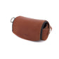 Zakjes houder - cognac / black