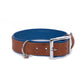 Halsband Bowie - cognac / azure
