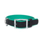 Halsband Bowie - black / turquoise