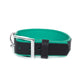 Halsband Bowie - black / turquoise