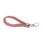 Sleutelhanger Bowie - cognac / salmon